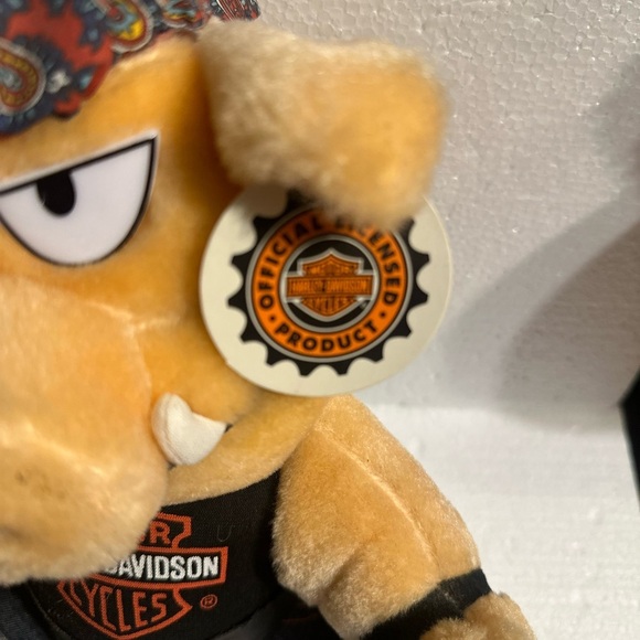 Harley-Davidson Tan and Black Stuffed Animal‎ - Picture 4 of 8